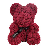 Elegant Flower Rose Bear
